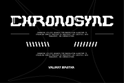 VB Reelhoman - Futuristic Font, a Sans Serif Font by VALIANTBROTHA (Thumbnail 5 of 8)