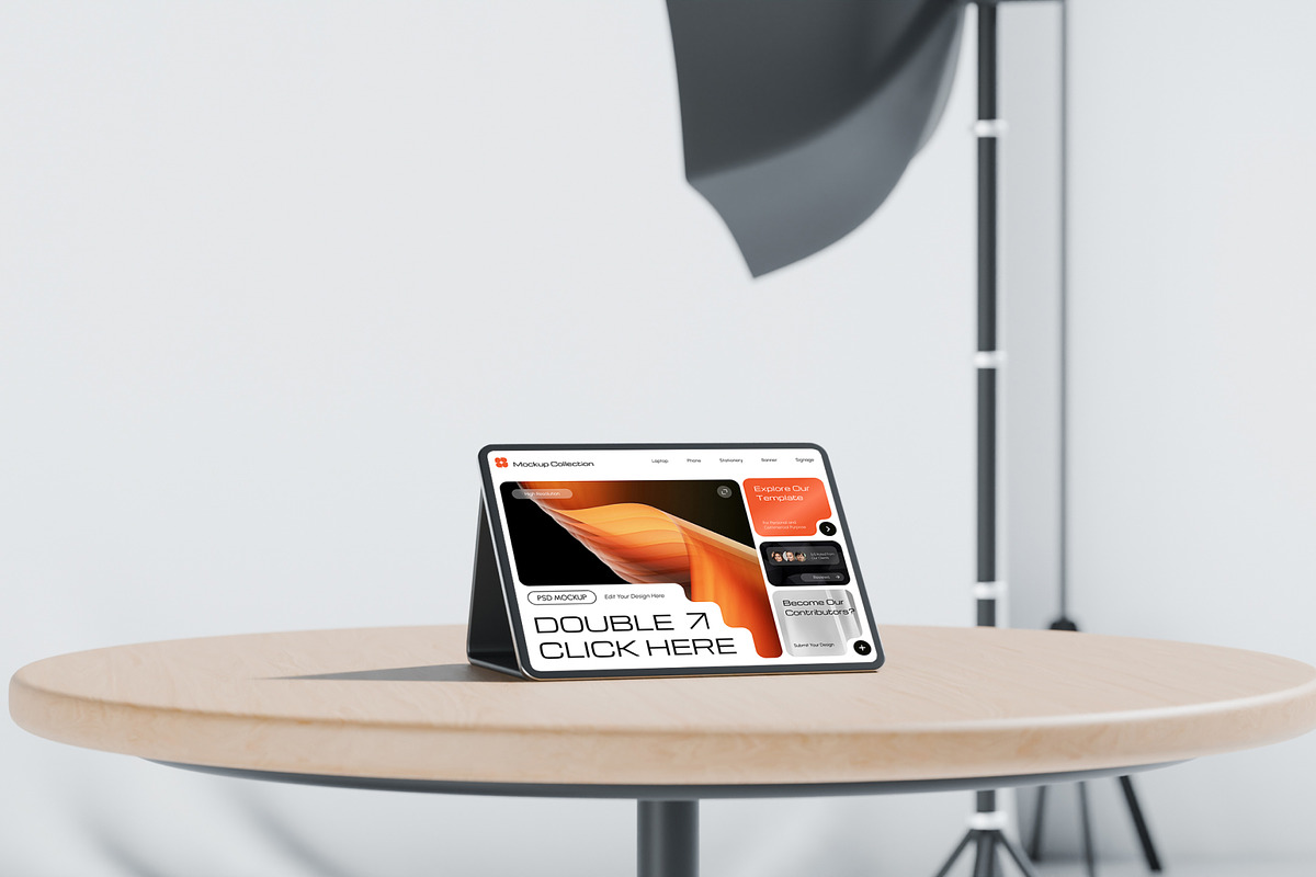 Atelier | Studio Device Mockups, a Product Mockup by orenjidesign (Photo 6 of 13)