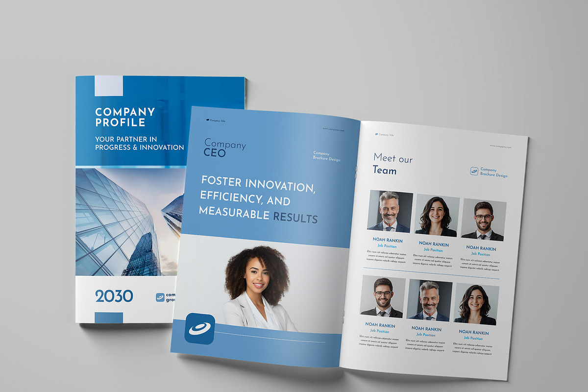 Company Profile | 16 Pages, a Brochure Template by BrochuresFactory (Photo 5 of 7)