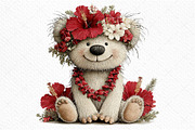 Whimsical Summer Teddy Bear Clipart, an Illustration by Craft Nest (Thumbnail 11 of 11)