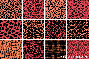 Animal Print Procreate Brush Set