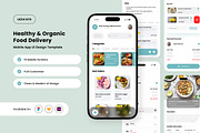 Vitaleaf – Food Delivery UI Design T, an App Template by twinstd (Thumbnail 1 of 5)