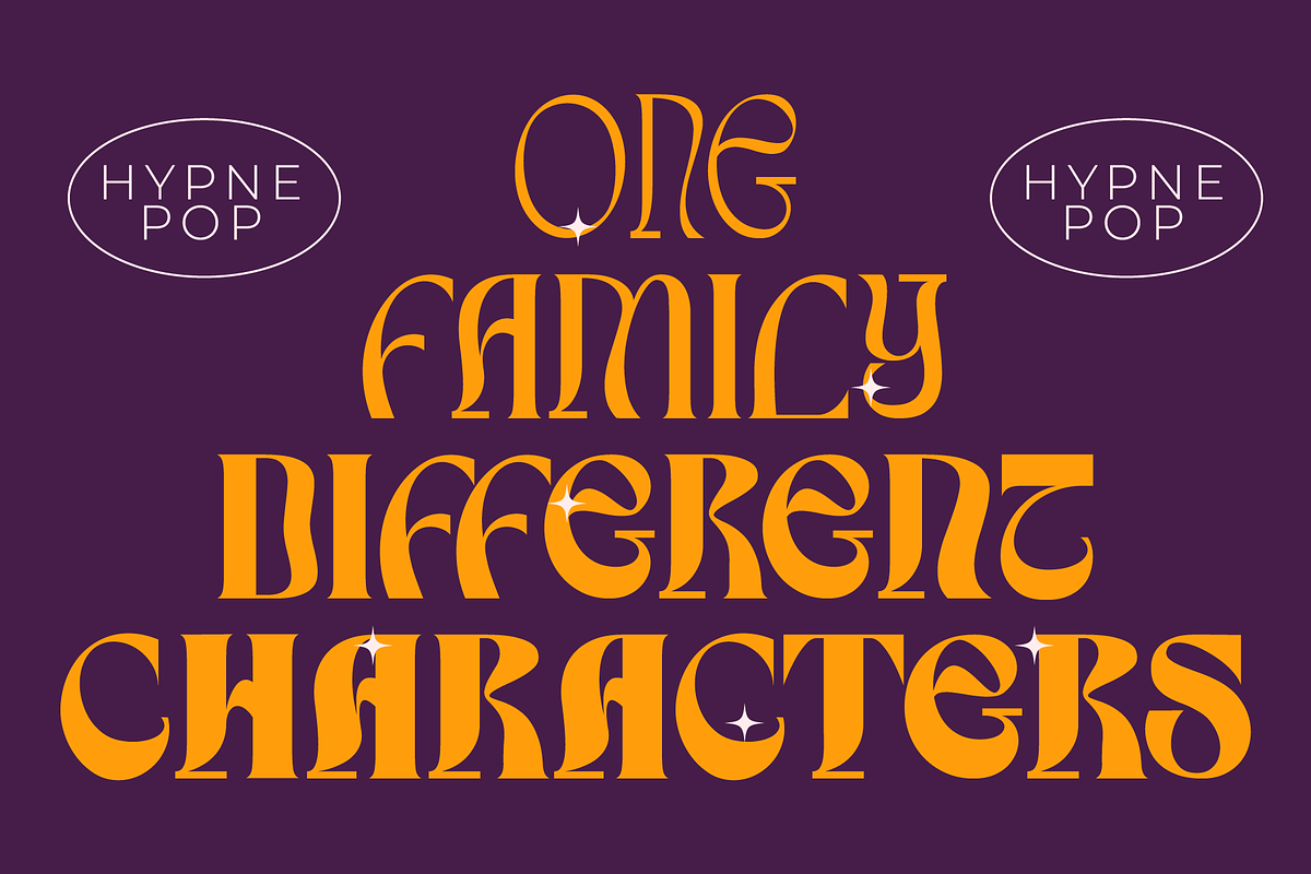 Hypne Pop Display Font, a Serif Font by Sitintahitam (Photo 10 of 10)