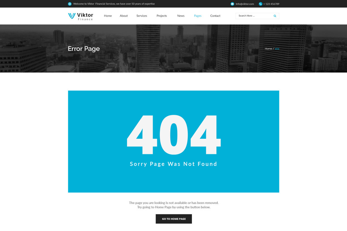 Viktor - WordPress Template, a WordPress Template by DigitalCenturySF (Photo 12 of 12)