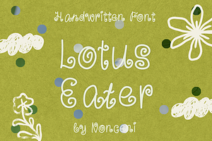 Lotus Eater Whimsical Font