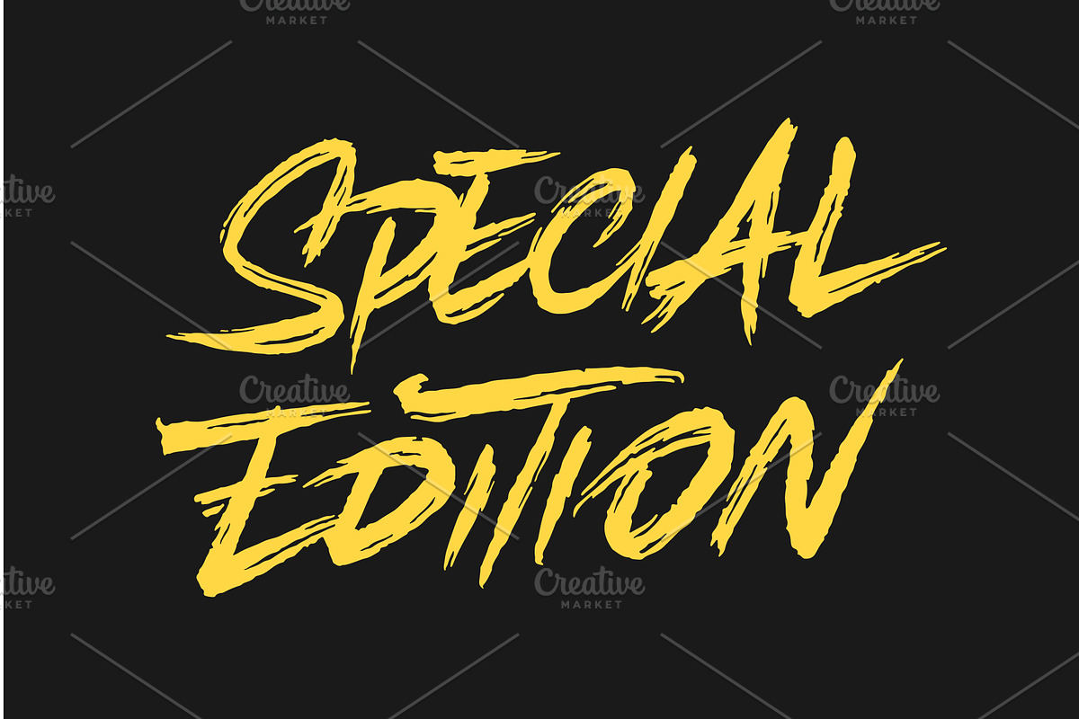 Special Edition logo design, an Illustration by Zagach Letters