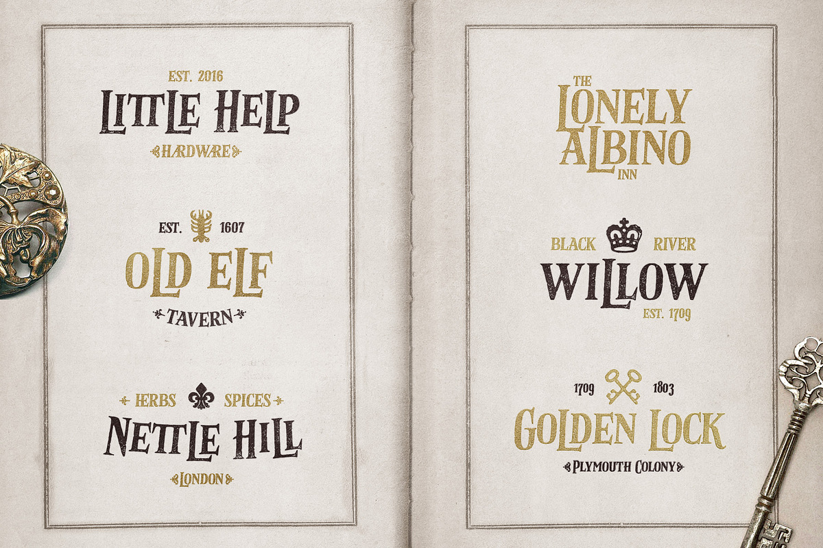 Silent Creek Vintage Serif preview 4
