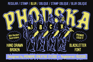 Phonska Font Pack & Extras!