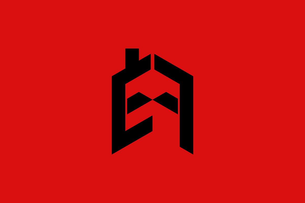 Letter EF Home Logo Design, a Branding & Logo Template by Salman Shop (Photo 2 of 4)