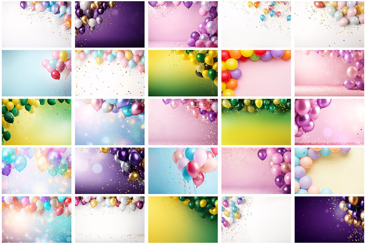 Balloon Background, a Background Graphic by Forhadx5 (Photo 10 of 18)