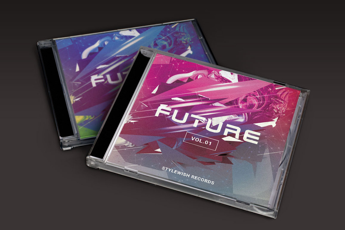 Future CD Cover Artwork, a Templates & Theme by styleWish