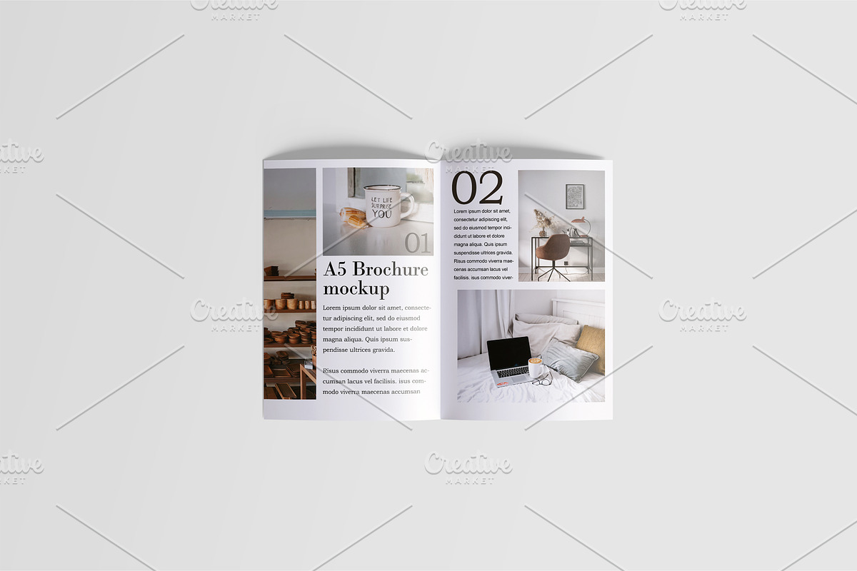 A5 Bifold Brochure Mockup Bundles, a Books & Magazine Mockup by Ambo Ampeng (Photo 26 of 26)