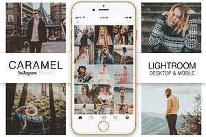 Caramel Instagram Blogger Preset