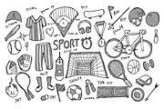 Sport Hand Drawn doodle, a Healthcare Illustration by TKDoodle (Thumbnail 4 of 4)