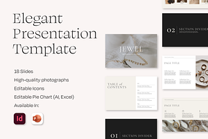 Elegant Presentation Template, a Presentation Template by LoCain Design