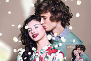 21 Rose Petal Photoshop Overlays preview 6