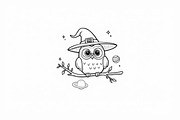 Halloween Illustration Coloring bund, an Illustration by Artivon (Thumbnail 22 of 26)