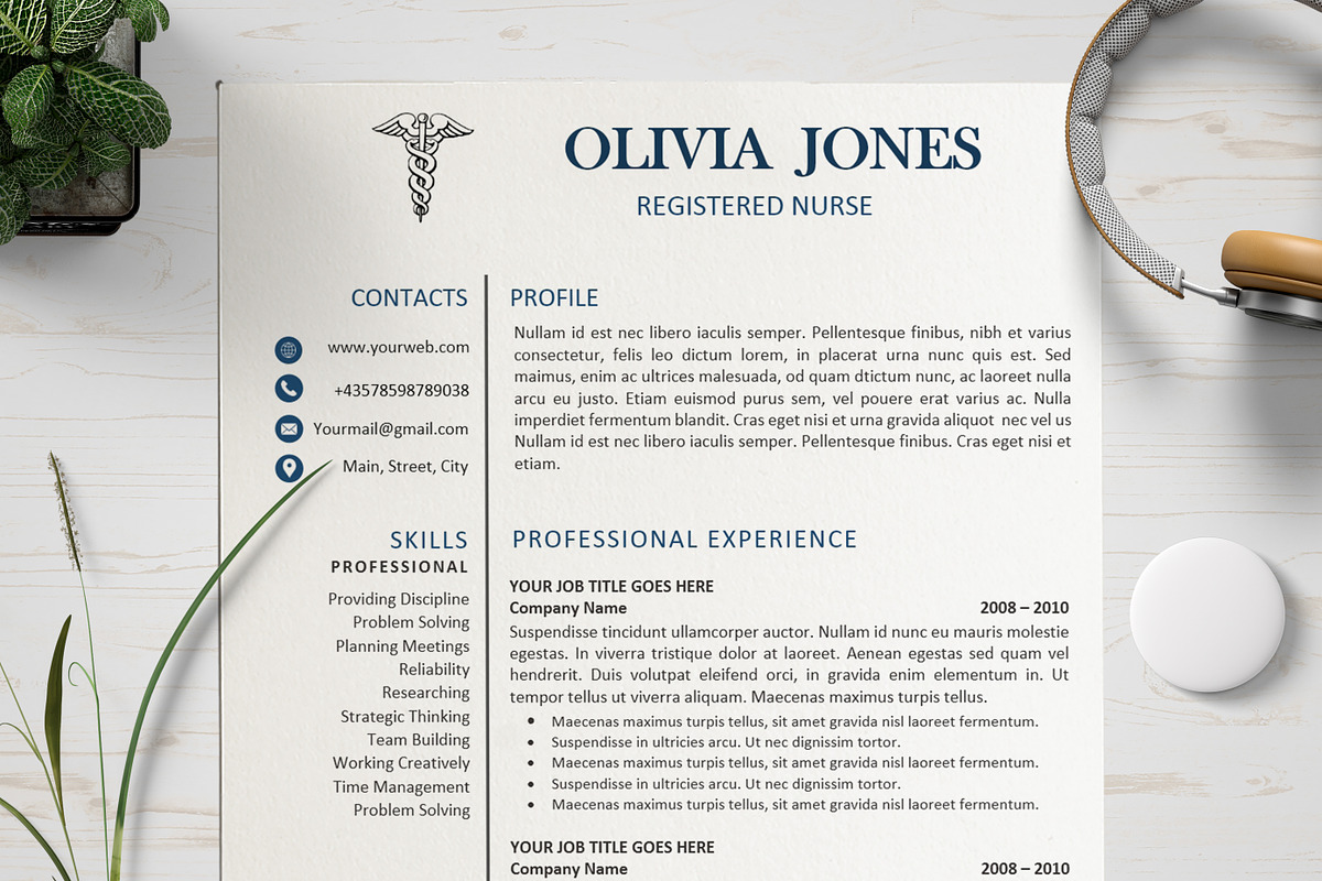 Professional Resume/ CV Bundle, a Resume Template by Wow Designs (Photo 20 of 21)