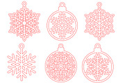 Christmas Snowflake Laser Cut SVG, an Object Graphic by Layerology (Thumbnail 2 of 3)