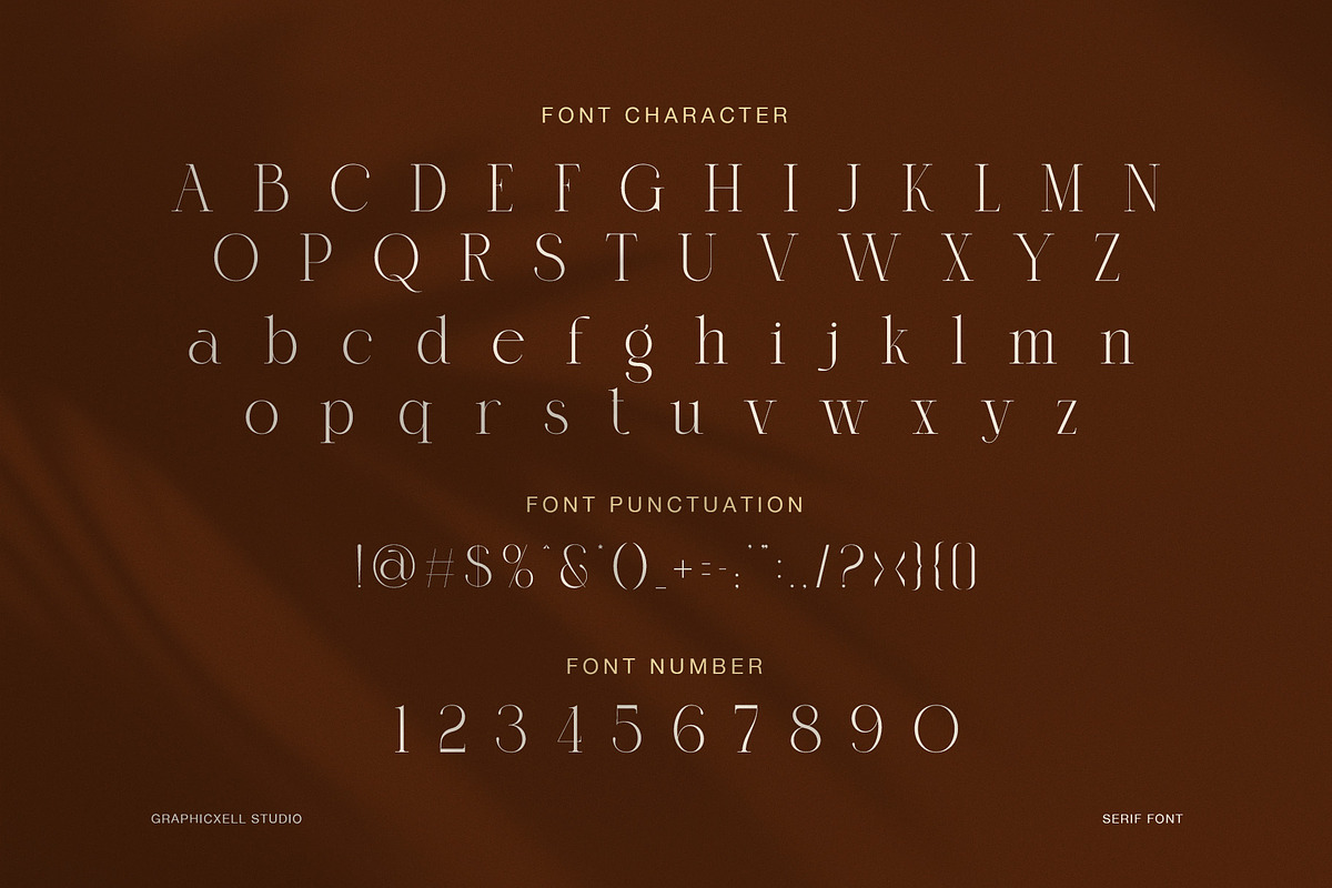 Beauty Sind Elegant Serif Font, a Serif Font by Graphicxell (Photo 7 of 8)