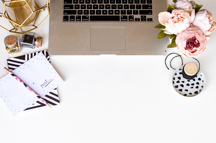 Desk Top Styled Photos