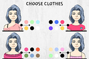 Character Creator, a Person Illustration by Alina Sh (Thumbnail 5 of 20)