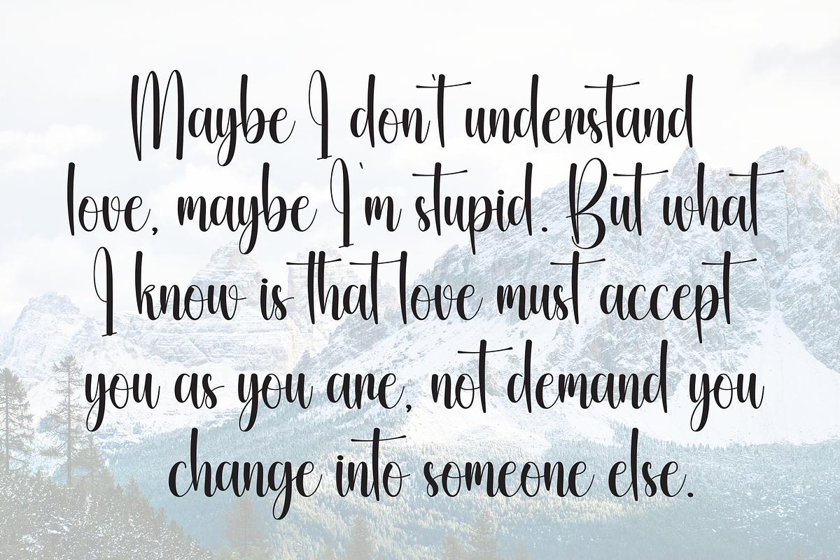Emotional | Script Font, a Handwritten Font by Scratchones (Photo 6 of 8)