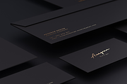Black & Gold Branding Mockup, a Product Mockup by AnagramDesign (Thumbnail 2 of 4)
