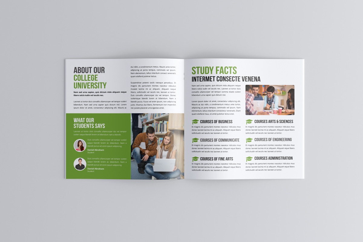 Education Square Prospectus, a Brochure Template by Miyaji75 (Photo 7 of 22)