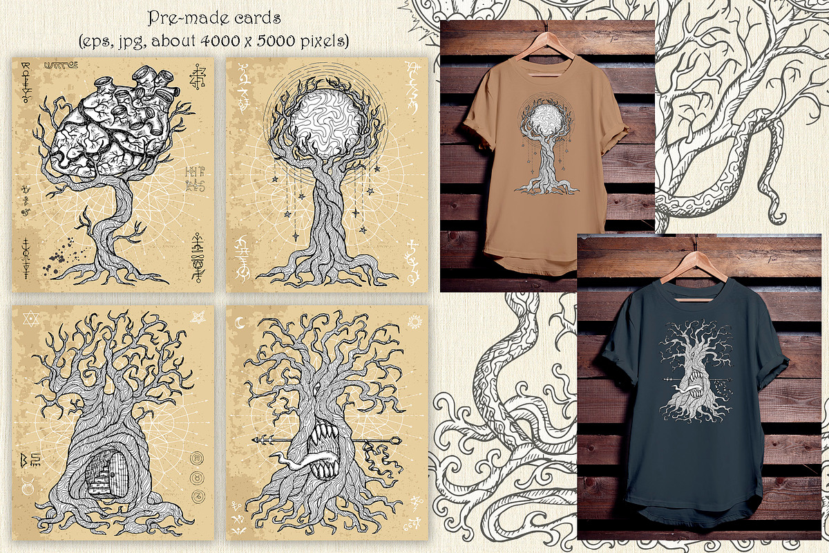 Witches and Trees, an Illustration by Samiramay (Photo 3 of 7)