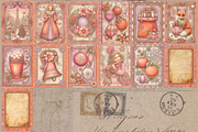 Christmas Ephemera Junk Journal Kit, a Seasonal Illustration by Print Haven Mochi Vintage (Thumbnail 6 of 11)