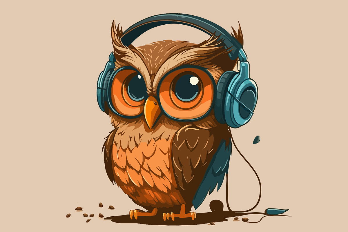 62 t-shirt designs. Big musical bund, an Animal Illustration by Fractal fonts & graphics (Photo 41 of 63)