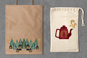 Christmas HYGGE Collection, a Decorative Illustration by Yuliya Shora (Thumbnail 3 of 5)