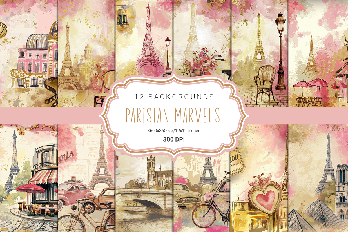 Parisian Marvels, a Background Graphic by Curve Design (Photo 1 of 7)