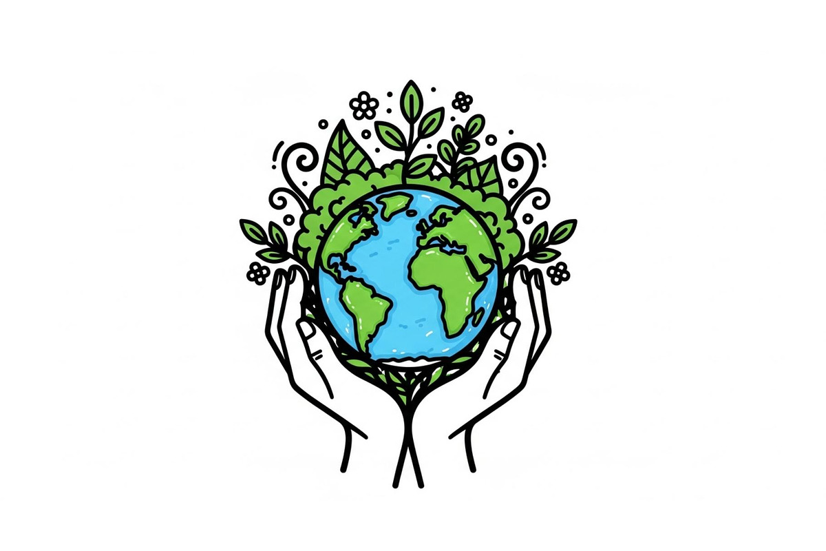 Eco Earth Care Vector Icon Bundle, an Illustration by Designs_River (Photo 45 of 51)