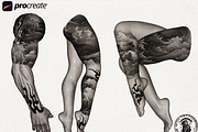 Procreate - Japanese tattoo, a Brush Add-On by Studio.Valhalla (Thumbnail 3 of 10)