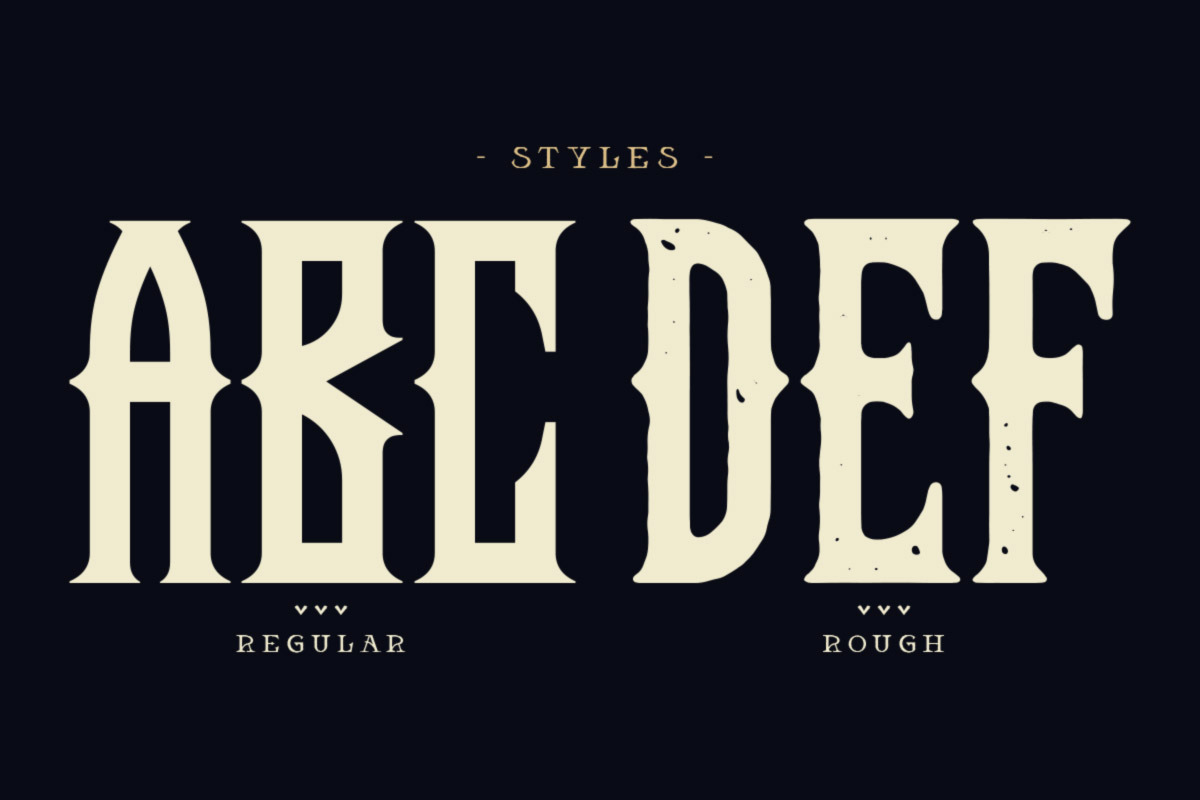 MageBlood Typeface, a Font by Tugcu Design Co. (Photo 4 of 6)