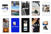 INES IV: COMPLETE INSTAGRAM SUITE, a Social Media Template by Alice Revel Co (Thumbnail 8 of 14)