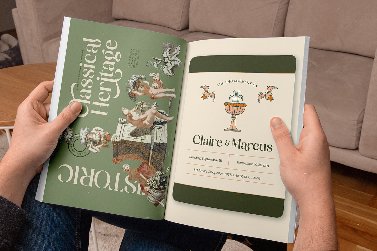 Magical Qardin Decorative Serif, a Serif Font by timelesstype.co (Photo 2 of 20)