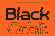 CS Alsike Rippled, a Sans Serif Font by Craft Supply Co. (Thumbnail 2 of 8)
