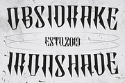 Mathuska – Experimental Gothic Font, a Blackletter Font by decographstud (Thumbnail 3 of 7)