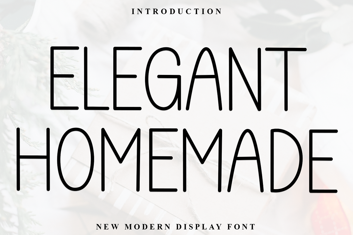 Elegant Homemade, a Sans Serif Font by FreshTypeINK (Photo 5 of 8)