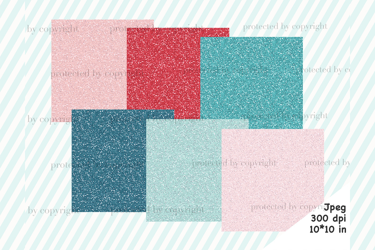 Santa Mail Glitter, a Texture Graphic by GlamArtZhanna (Photo 2 of 3)