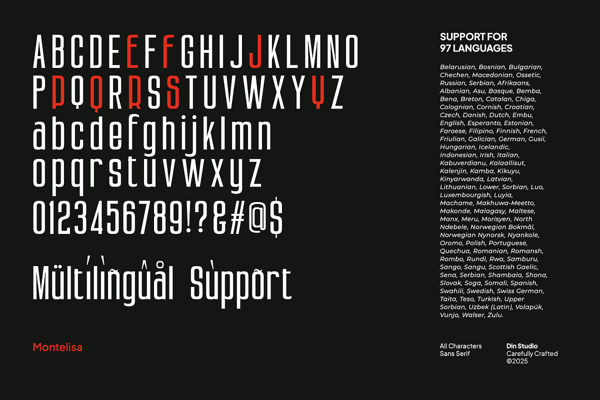 Montelisa, a Sans Serif Font by din-studio.com (Photo 7 of 15)