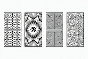 Black Decorative Laser Cut Design, an Illustration by BIPLOB EXPERT (Thumbnail 5 of 9)