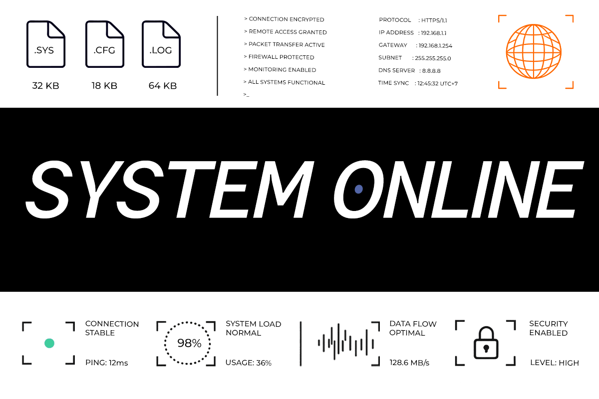Biyonix – Futuristic Tech Sans Font, a Sans Serif Font by RagamKata (Photo 8 of 10)