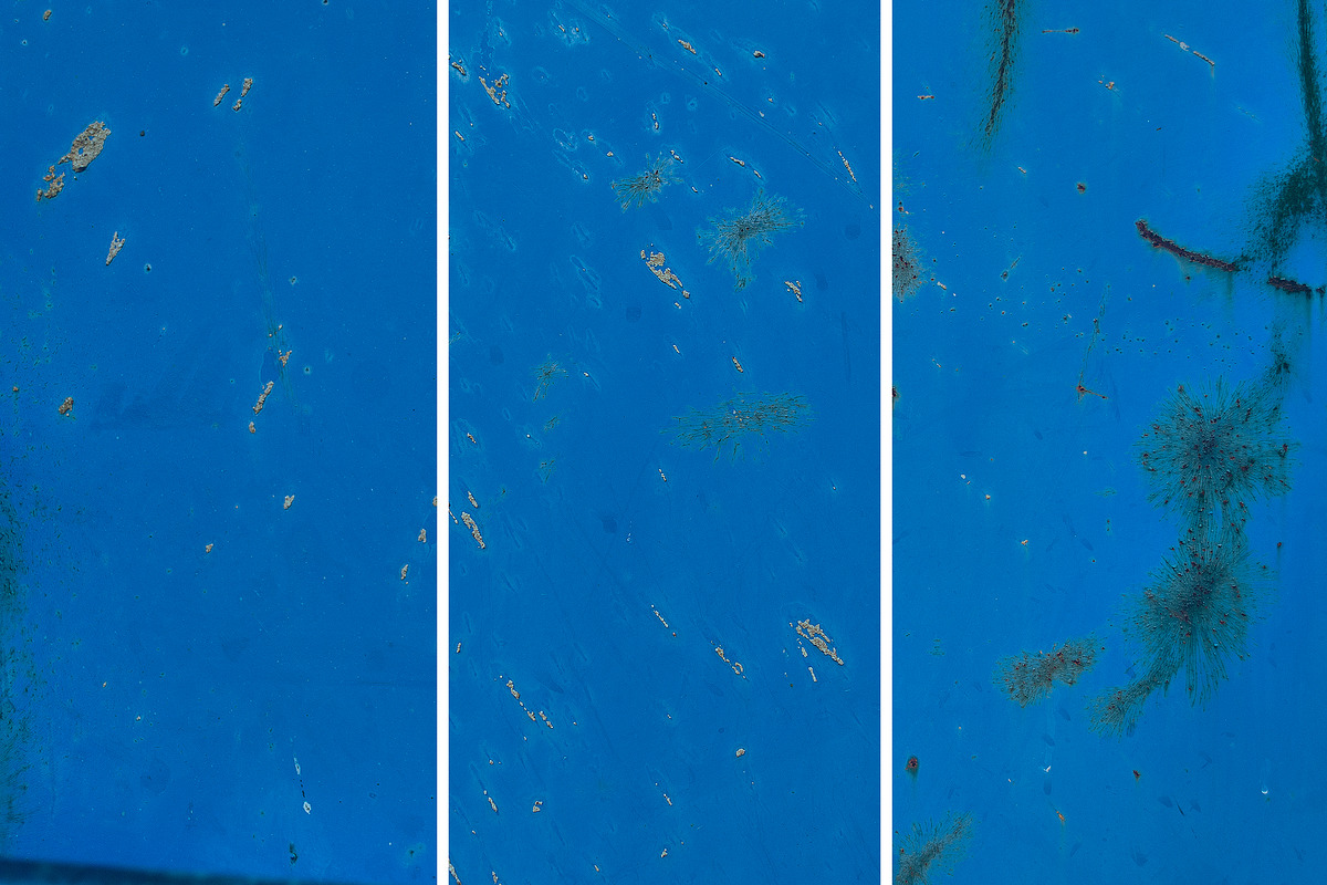 Blue rusted metal textures, a Texture Graphic by The Shop (Photo 2 of 30)