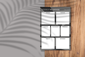 Weekly Planner Sheet Design-12