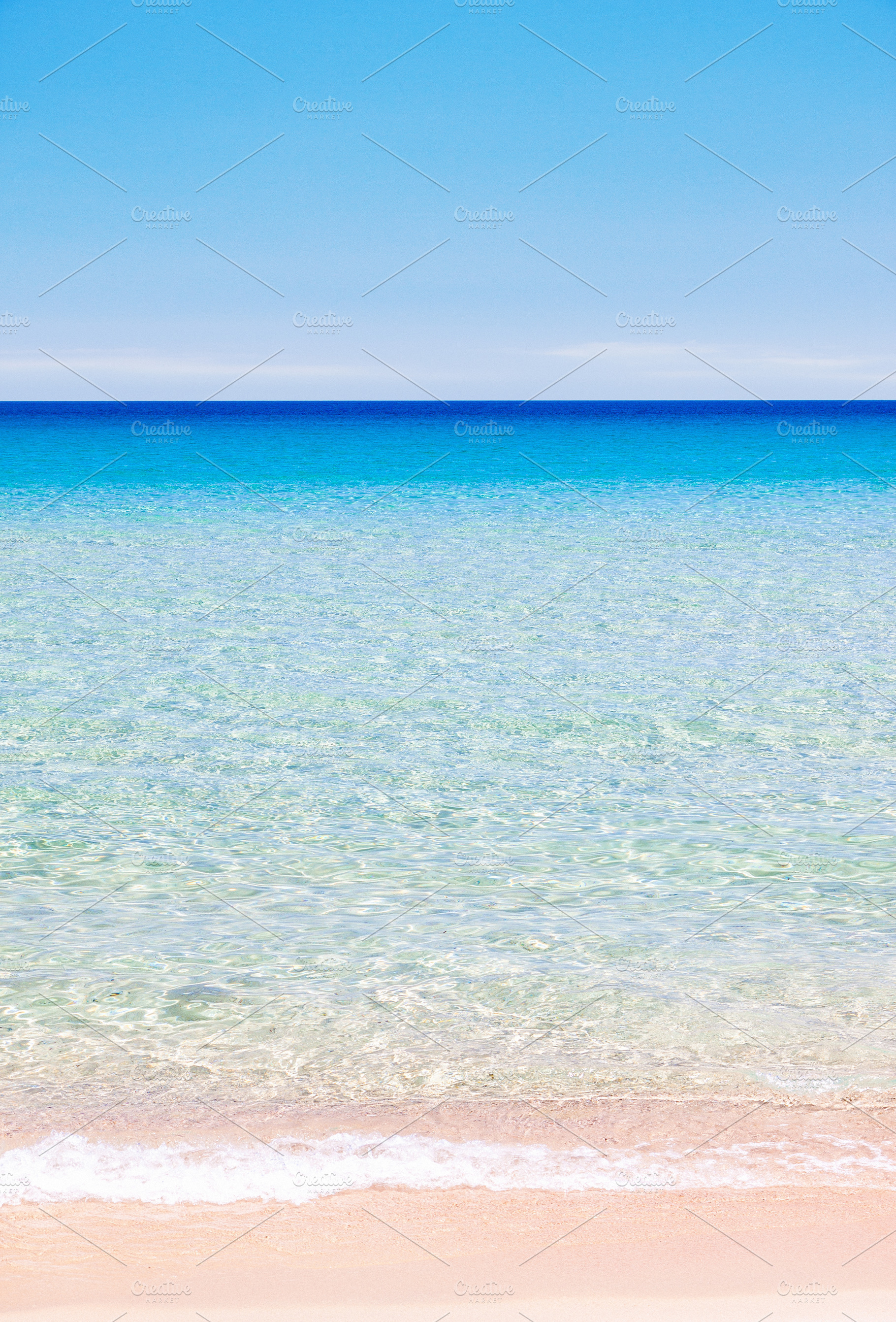 Beach and calm ocean background, a Nature Photo by BOOCYS