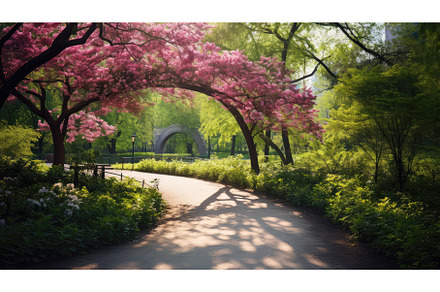 green summer bloom park wide ai, a Nature Photo by pikepicture
